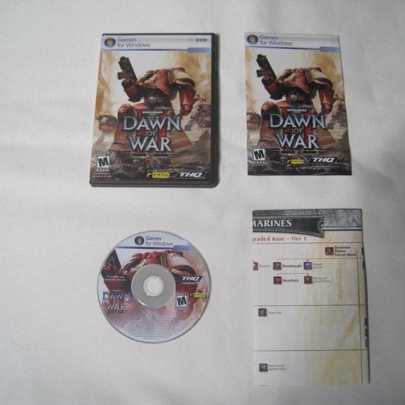 Warhammer 40,000 Dawn of War II 2 PC DVD Strategy Game Complete W/ Key & Poster - Picture 1 of 7